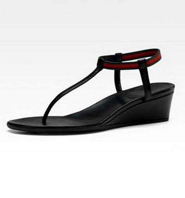 gucci areia thong wedge sandals|Gucci Sandals .